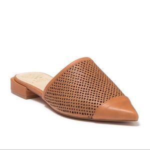 Vince Camuto Chareese Pointed Toe Leather Mule 5